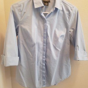 Liz Claiborne|Career Blue Button Down Shirt